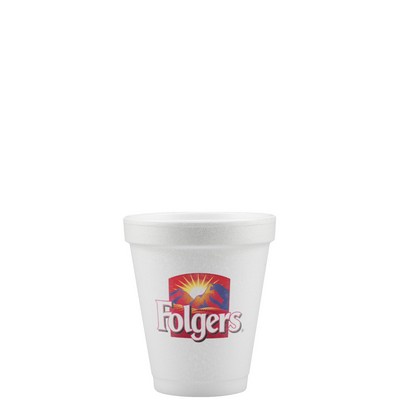 6 Oz. Foam Cup - White - Digital