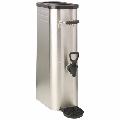 3.5 Gallon Brushed Stainless Slim Tea Urn