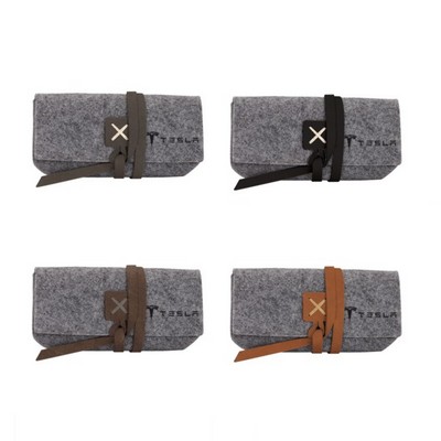 Sierra Felt Sunglass Case