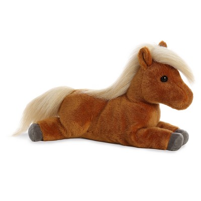 12" Grand Blonde Hair Pony Stuffed Animal