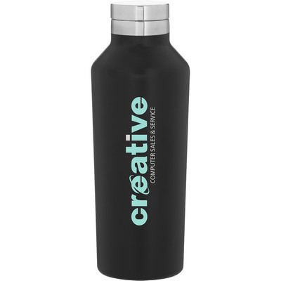 16.9 oz h2go Manhattan (Matte Black)