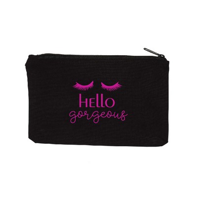 Multipurpose 10 Oz. Cotton Canvas Cosmetic Bag
