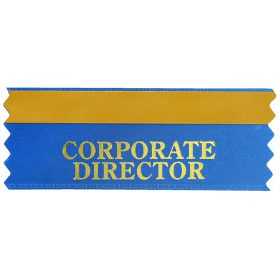 Custom Horizontal ID Ribbons 1 5/8" x 4"