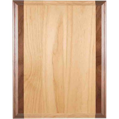 10.5" x 13" Genuine Red Alder & Genuine Walnut Plaque