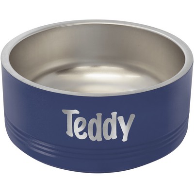 Polar Camel 32 oz. Medium Black Pet Bowl
