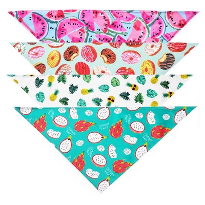 Pet triangle scarf