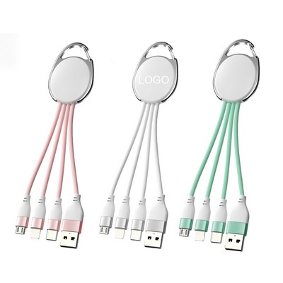 3 in 1 Keychain Charging Cable