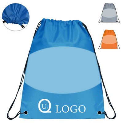 13.39X15.75 Inch Oxford Fabric Drawstring Backpack