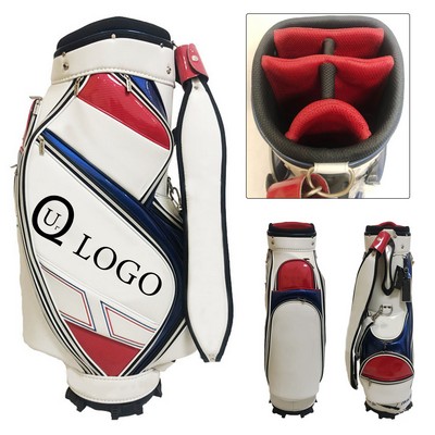 16.73X10.43X35.43 Inch Pu Golf Bag