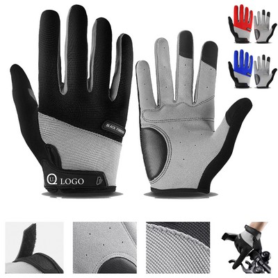 Shock-Absorbing Touch Screen Cycle Gloves