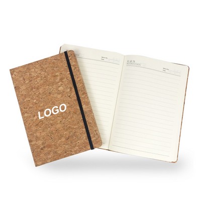 A5 Notebook With Cork Cover