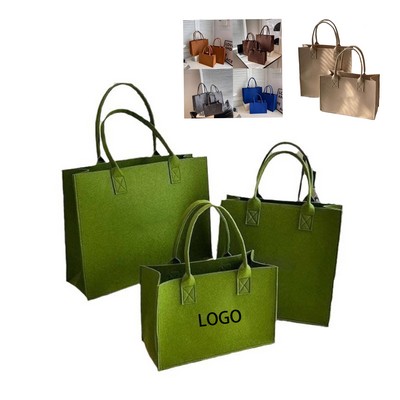 Felt Tote Reusable Bag