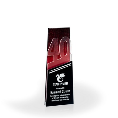 40 Flow Acrylic Desktop Award
