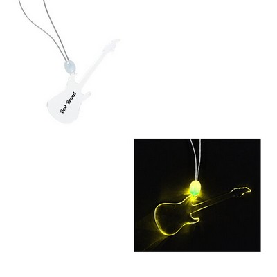 Luminous Guitar Necklace