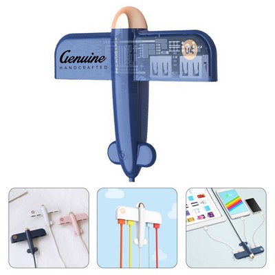 Plane Shape Multi Port Usb Hub