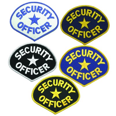 Security Officer Shoulder Patches (Multiple Colors)
