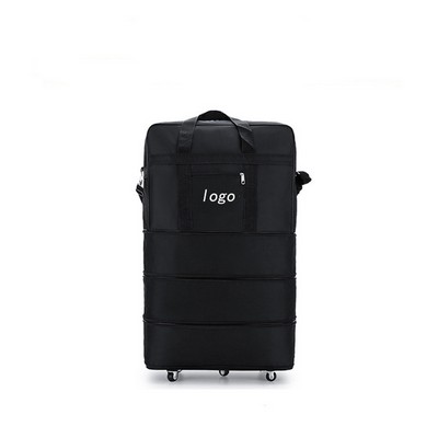 Adjustable Capacity Wheeled Duffel Bag