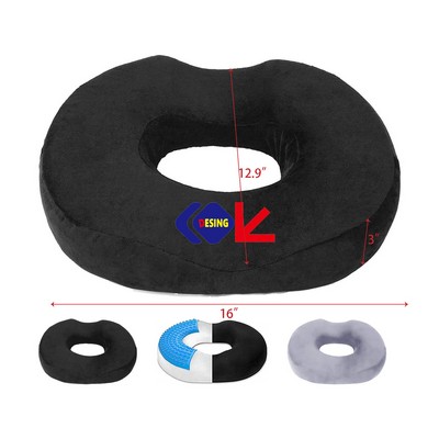 Donut Pillow Seat Cushion Memory Foam Pillow