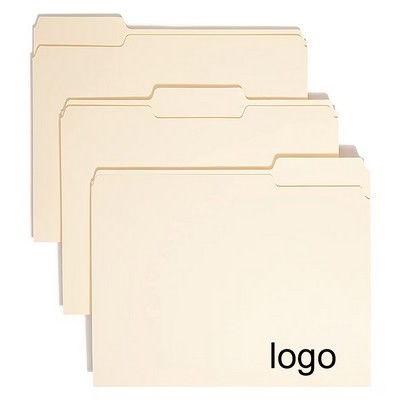 Letter Size Assorted Positions File Folders