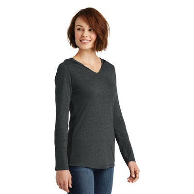 District Women's Perfect Tri Long Sleeve Hoodie.