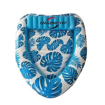 Large Beach Sun Tanning Floats Pool Floats With Pillow