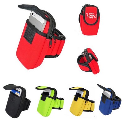 Sports Armband w/ Custom Imprint Neoprene Running Armband