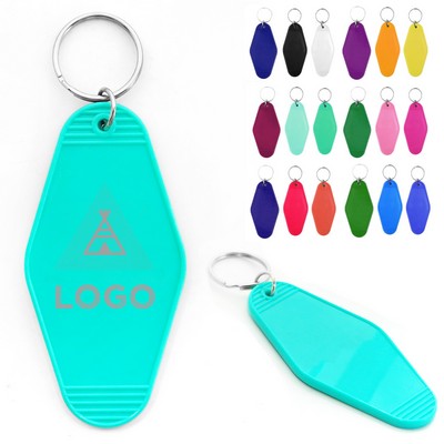 Plastic Motel Key Tag