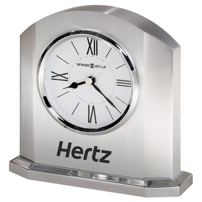 Lincoln metal table clock
