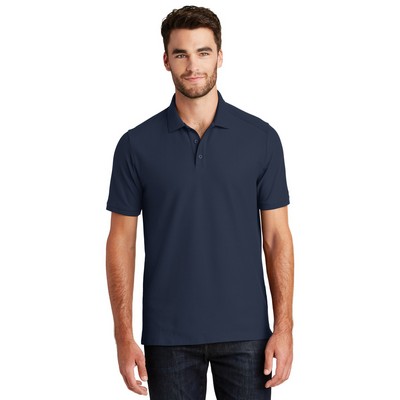 New Era® Men's Venue Home Plate Polo Shirt