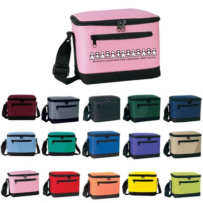 Deluxe 6 Pack Cooler, Mini Portable, personalised Cooler, Custom Logo Cooler