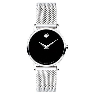 Women's Movado® Classic Museum Watch (Black Dial)