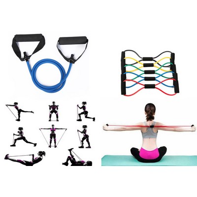 Promotek iBank® Exercise Band + Chest Expander Band (Blue)