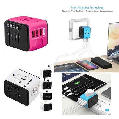 Promotek iBank® World Travel Adapter for 150 countries