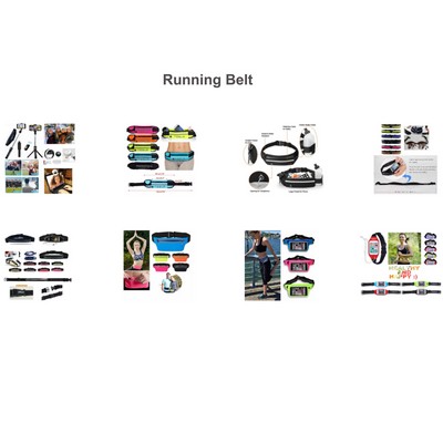 Promotek iBank® Running Belt, Fitness Belt, Sport Waist Pouch for Smartphones