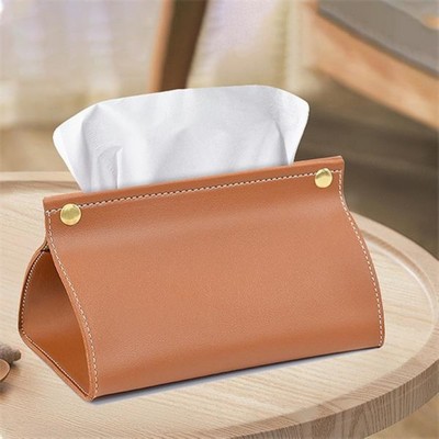 Leather Tissue Box