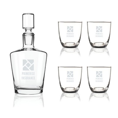 True® Liquor Decanter Gift Set