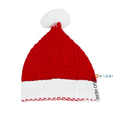 Knitting Wool Christmas Hat