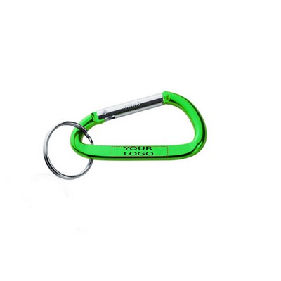 Metal Latch Carabiner Keychain
