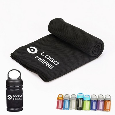 Bottled Cool-Touch Quick-Dry Sports Towel
