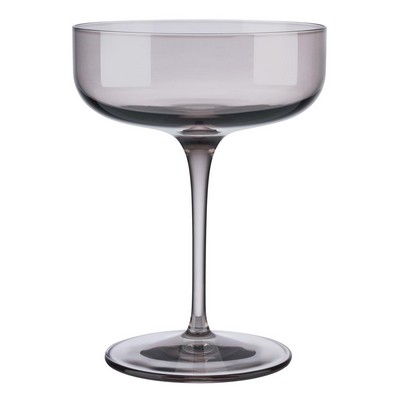 blomus Fuum Fungi Purple Champagne Saucer Glasses (Set Of 4)