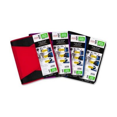 Five Star Zipper Binder - Assorted Colors (Case of 4)