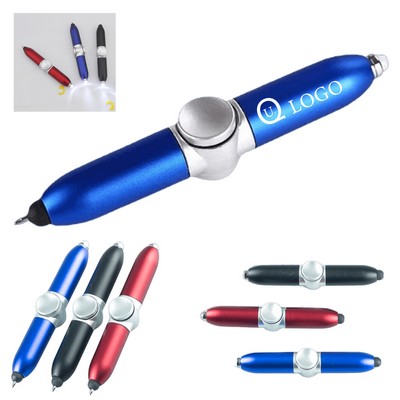 Fidget Spinner Led Light Stylus Pen