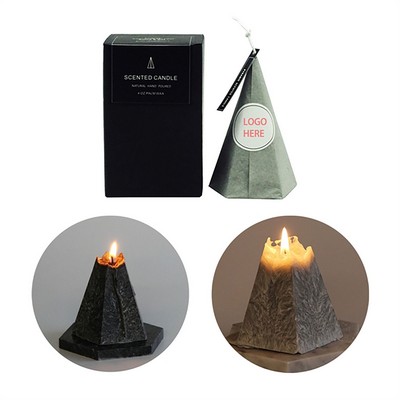 Five-Sided Aromatherapy Candle with Unique Scent