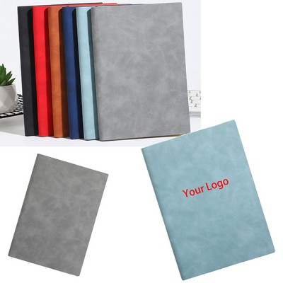 Soft Touch Leatherette Notebook