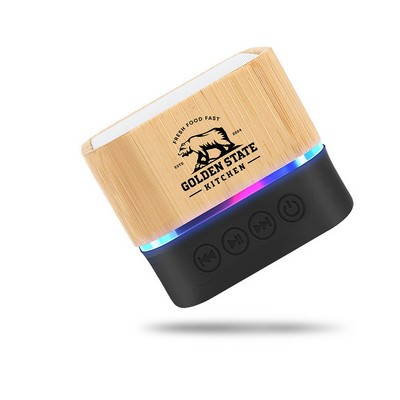Bamboo Wireless Speaker with Standard Packaging