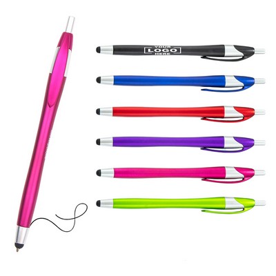 Ballpoint Pen with Stylus Tip