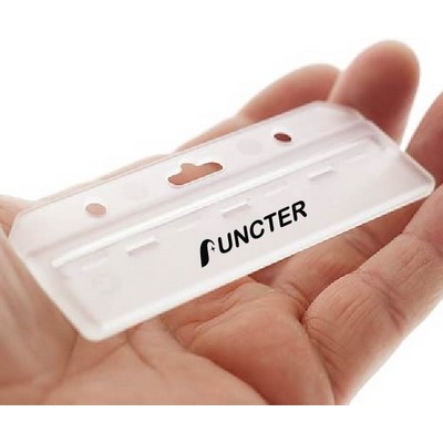 Half Card Badge Holder