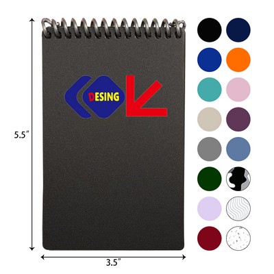 3.5 x 5.5 Inches New Mini Reusable Smart Notepad Pocket Size Notebook