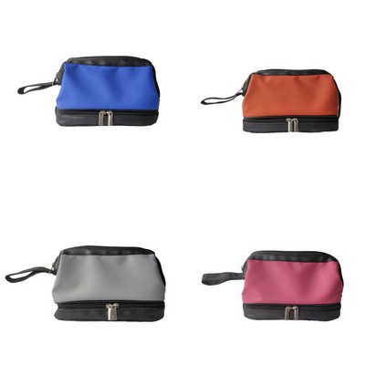 Travel toiletry bag for man