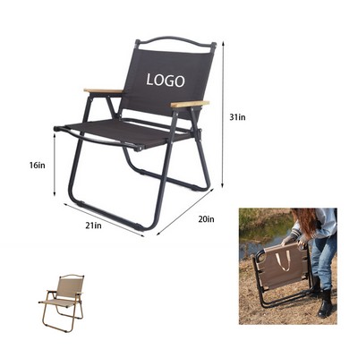 Portable camping folding chairs